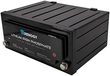 Renogy 12V 170Ah LiFePO4 Lithium Iron Phosphate Battery Deep Cycle Battery, 2000+ Cycles, Perfect for Trolling Motor, RV, Camping, Marine, Off-Grid System