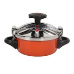 UJEAVETTE Mini Cooker Cookware Pressure Canner for Kitchen Commercial Camping