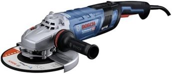 Bosch Professional Angle Grinder GWS 30-230 PB (Kickback Control, Protection Switch, Includes Two-Hole Wrench, Clamping Nut, Quick-Adjustable Protective Cover, Additional Handle)