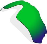 Littlebird4 1.5mm Polarized Replacement Lenses for Oakley Radar EV Path Sunglasses OO9208 - Multiple Options (Emerald Mirror)