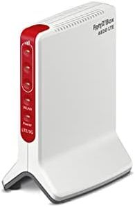 AVM FRITZ!Box 6820 LTE Edition International, Modem Router 4G/3G con Wi-Fi N 450 Mbit/s, 1x LAN Gigabit, SIM Slot, Interfaccia in italiano