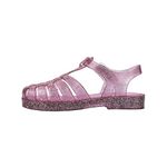 Mini Melissa Possession S Child's Sandal Glitter/Pink/Pink, Size 11