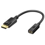 Cable Matters DisplayPort to Mini DisplayPort Adapter (DP to Mini DP) - 15cm