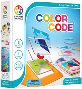 smart games Colour Code Puzzle Dimensions: 24 x 6,3 x 24 cm (LxWxH) Multicolour