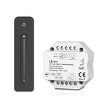 YSRSAI Wireless WiFi Tuya 0/1-10 V LED Dimmer Controller Control w 2.4G RF Touch Dimming Remote Control. Works with dimmable 0-10V LED drive