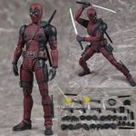 STANBIK Dead Pool Joint Movable Doll Figurine Model, Deadpool 2 Adult Collectible 6-Inch Action Figure Red