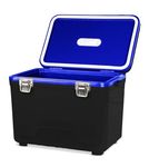 ENGEL Cooler Box 13qt (12.3 litres) Leak-Proof, Air Tight, Drybox Cooler for Camping, Fishing, Hiking, Small Hard Shell Lunchbox Cooler for Men & Women, 38 x 25.4 x 28.5 CM Small Cool Box