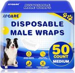 XPCARE 50 Count Disposable Male Dog