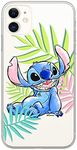 ERT GROUP mobile phone case for Apple Iphone 6/6S original and officially Licensed Disney pattern Stitch 008 optimally adapted to the shape of the mobile phone, partially transparent