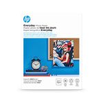 Hp Everyday Photo Paper, Glossy White, 8 1/2 x 11 - Q8723A