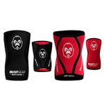 Beast Gear Beast Sleeves X-LARGE Premium 5mm Neoprene Compression Knee Sleeves for Support and Protection. Weightlifting, Crossfit, Powerlifting, Squats, Running and more.