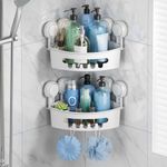 TAILI Suction Corner Shower Caddy, 