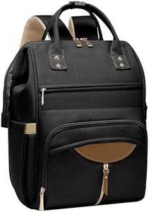Bopeep Nappy Changing Bag Multifunctional Waterproof Travel Diaper Bag Backpack with Diaper Changing Pad Baby Care Bag with Stroller Straps Baby Stuff Travel Backpack Black