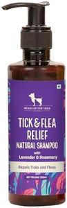 Heads UP for Tails Natural Shampoo (Tick & Flea Repellent Shampoo, 200 ml)