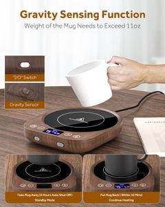 MQFORU Coffee Mug Warmer – Electric Beverage Heater for Desk