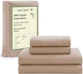 LANE LINEN 100% Organic Cotton Shee