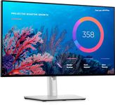 Dell U2422HE UltraSharp USB-C 24 Inch Full HD (1920x1080) Monitor, 60Hz, IPS, 5ms, 100% sRGB, 3x USB-C, 2x DisplayPort, HDMI, 4x USB, RJ45, 3 Year Warranty, Silver