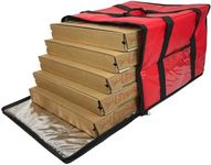 Foodservice Essentials IPDB-618R Insulated Pizza/Food Delivery Bag, Red