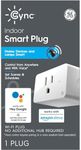 GE Cync Smart Plug, Indoor Bluetoot