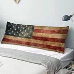 AIMSTONG American Flag Body Pillow 