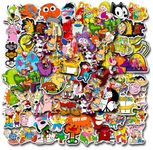 90s Cartoon Stickers 100PCS Vinyl W