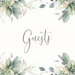 Guest Book for Wedding Reception: Eucalyptus Greenery Original Watercolor Artwork | Interior Includes Space for 400 Names plus Thoughts and Wishes from your Family and Friends