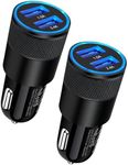 Car Charger, [2Pack/3.4a] Fast Char