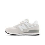 New Balance Kid's 574 Core Lace-Up Sneaker, Nimbus Cloud/White, 10.5 M Little Kid