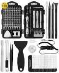 Eventronic 138 in 1 Precision Screwdriver Set, Mini Magnetic Screwdriver Kit in Case, Compact & Portable Phone Repair Tool Kit for Mobile Phone, Tablet, Laptop, Watches, Glasses, Game Consoles