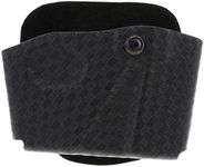 Safariland 573 Glock 17 22 Open Top Paddle Magazine Pouch with Handcuff Case (STX Basketweave Black, Right Hand)