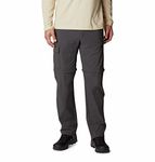 Columbia Mens Newton Ridge II Convertible Pant, Shark, 30