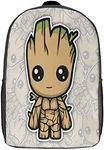 GENBAK Children'S Backpack Groot School Rucksack 3D Anime Characters School Bag Kids School Backpack School Bags Fashion Backpack With Pocket Book Bags 17inch