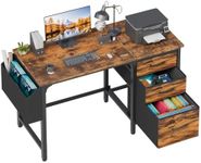 Lufeiya Computer Desk with Fabric F