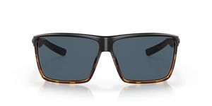 Costa Del Mar Costa Del Mar RIN181OGP Rincon Gray 580P Matte Black/Shiny Tortoise Frame Rincon, Matte Black/Shiny Tortoise Frame, Gray 580P