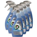 6 Pack of 750ml Cif Professional Formula Glass & Multi-Surface Cleaner Streak and Smear Free Finish