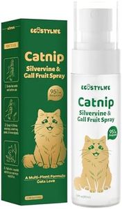 Upgraded Catnip Spray for Indoor Cats, 2.8 fl oz – Natural Formula with Silvervine & Gall Fruit, Encourages Play & Scratching, Ideal for Scratching Post, Suitable for Cats Less Responsive to Catnip