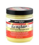 Aunt Jackie's Flaxseed Recipes Fix My Hair, Intensive Repair Conditioning Masque, Helps Prevent and Repair Damaged Hair, 15 Ounce jar