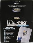 Ultra Pro 9 Pocket Pages Platinum S