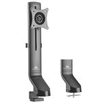 Maclean MC-853 For 1 Monitor Screen Mount Desk Mount With Computer Desk Bracket 17 to 32 "VESA 75x75 100x100 to 8kg (For 1 Screen)