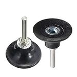 Bestgle 2pcs 2Inch Diameter Roll Lock Sanding Disc Pad Holder Polishing Mandrel Quick Change Die Grinder Accessories with 1/4" Shank for Rotary Tool Sanding Polishing Surface Conditioning Discs