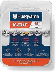 Husqvarna X-Cut S93G 18 Inch Chainsaw Chain, .3/8" Pitch, .050" Gauge, 62 Drive Links, 350i Chainsaw Chain Replacement