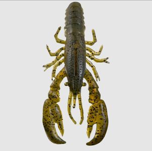 Headbanger Bass Fishing Bundle – RawCraw Soft Plastic Craw Bait & BottomRocker Deep Diving Jig Head – Floating TPE Craw with Kicking Claws, Weedless Swimbait Head for Craws & Creature Baits, Texas Rig