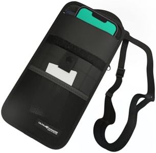 Ultra Armor ConcealShield Faraday Pouch - Military-Grade RFID Pouch for Wireless Signal Blocking, Data & Privacy Security - Anti-Theft & Anti-Spying Faraday Bags for Phones to Stop Hacking & Tracing