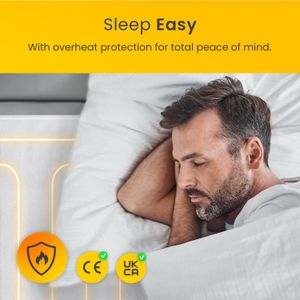 Cosi Home Double Electric Blanket – Soft Heated Bed Cover