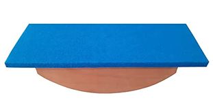 TYCOON PHYSIO SOLUTIONS Wooden Balance Board Foot Rocker Leg Exerciser Occupational Physio Therapy,Simply fit Board & Balance Board (Its Safe Balancing Board)