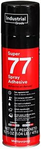 3M Super 77 Multipurpose Spray Adhesive, 473g Can, Quick Dry