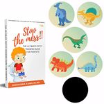 Potty Training Seat Magic Sticker | Potty training toilet color changing sticker | 5 pack Dinosaur Stickers | Use with or without potty training Charts