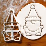 EROTNGO Christmas Gnome Cookie Cutter - Festive Baking Tool for Holiday Parties and Winter Celebrations