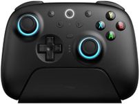 8BitDo Ultimate 2 Wireless Controller for Windows PC, Apple, Steam & Android, Gaming Controller with TMR Joysticks, Hall/Tactile Triggers, Motion Control, RGB Fire Ring, 1000Hz Polling Rate, Black