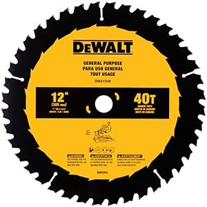 DEWALT 12 in. 40T General Purpose Saw Blade (DWA11240)